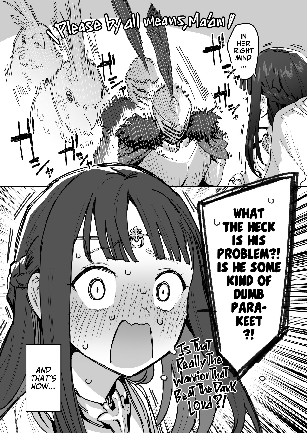 Hentai Manga Comic-Princess & Queen Double Whopper?! + Omake-Read-10
